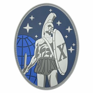 Space Force PVC Patch: 10th Space Warning Squadron with hook