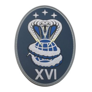 Space Force PVC Patch: 16th Electromagnetic Warfare Squadron with hook