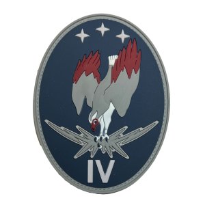 Space Force PVC Patch: 4th Electromagnetic Warfare Squadron with hook