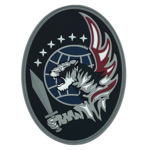 Space Force PVC Patch: 55th Combat Training Squadron with hook