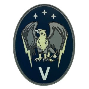 Space Force PVC Patch: 5th Electromagnetic Warfare Squadron with hook