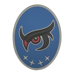 Space Force PVC Patch: 5th Space Warning Squadron with hook
