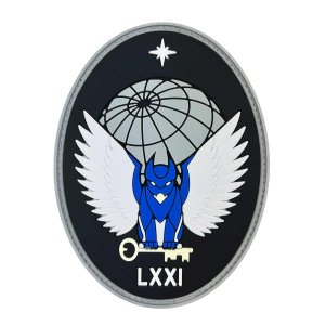 Space Force PVC Patch: 71st Intelligence, Surveillance and Reconnaissance Squadron with hook
