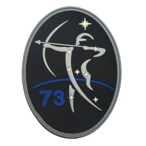 Space Force PVC Patch: 73rd Intelligence, Surveillance and Reconnaissance Squadron with hook