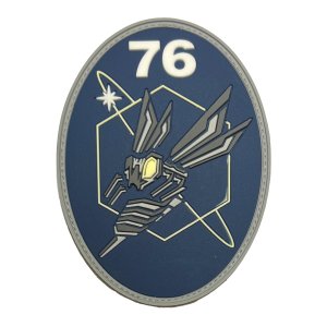 Space Force PVC Patch: 76th Intelligence, Surveillance and Reconnaissance Squadron with hook