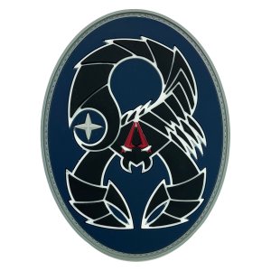 Space Force PVC Patch: 8th Combat Training Squadron with hook