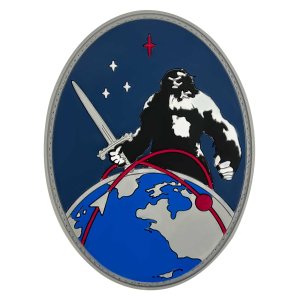 Space Force PVC Patch: 9th Combat Training Squadron with hook