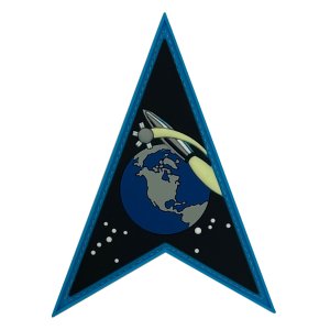 Space Force PVC Patch: Space Delta 12 with hook