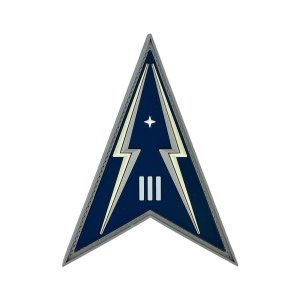 Space Force PVC Patch: Space Delta 3 with hook