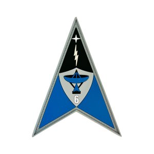 Space Force PVC Patch: Space Delta 6 with hook