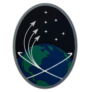 Space Force PVC Patch: Space Warfighting Analysis Center with hook