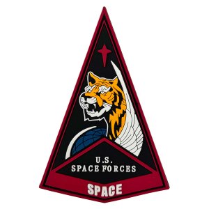 Space Force PVC Patch: US Space Forces Space (S4S) with hook