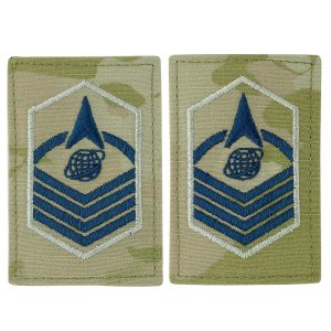 Space Force Rank: Master Sergeant, OCP with Hook