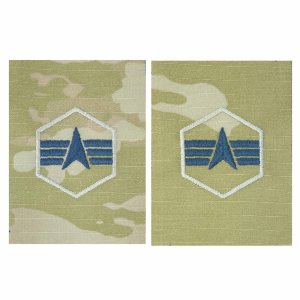 Space Force Rank: Specialist 4, OCP sew-on