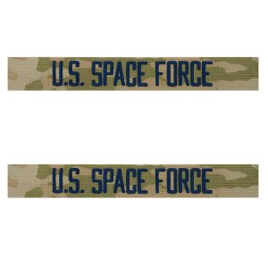 Space Force Tape: US Space Force, embroidered on OCP sew on
