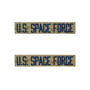 Space Force Tape: US Space Force, embroidered on OCP with Hook