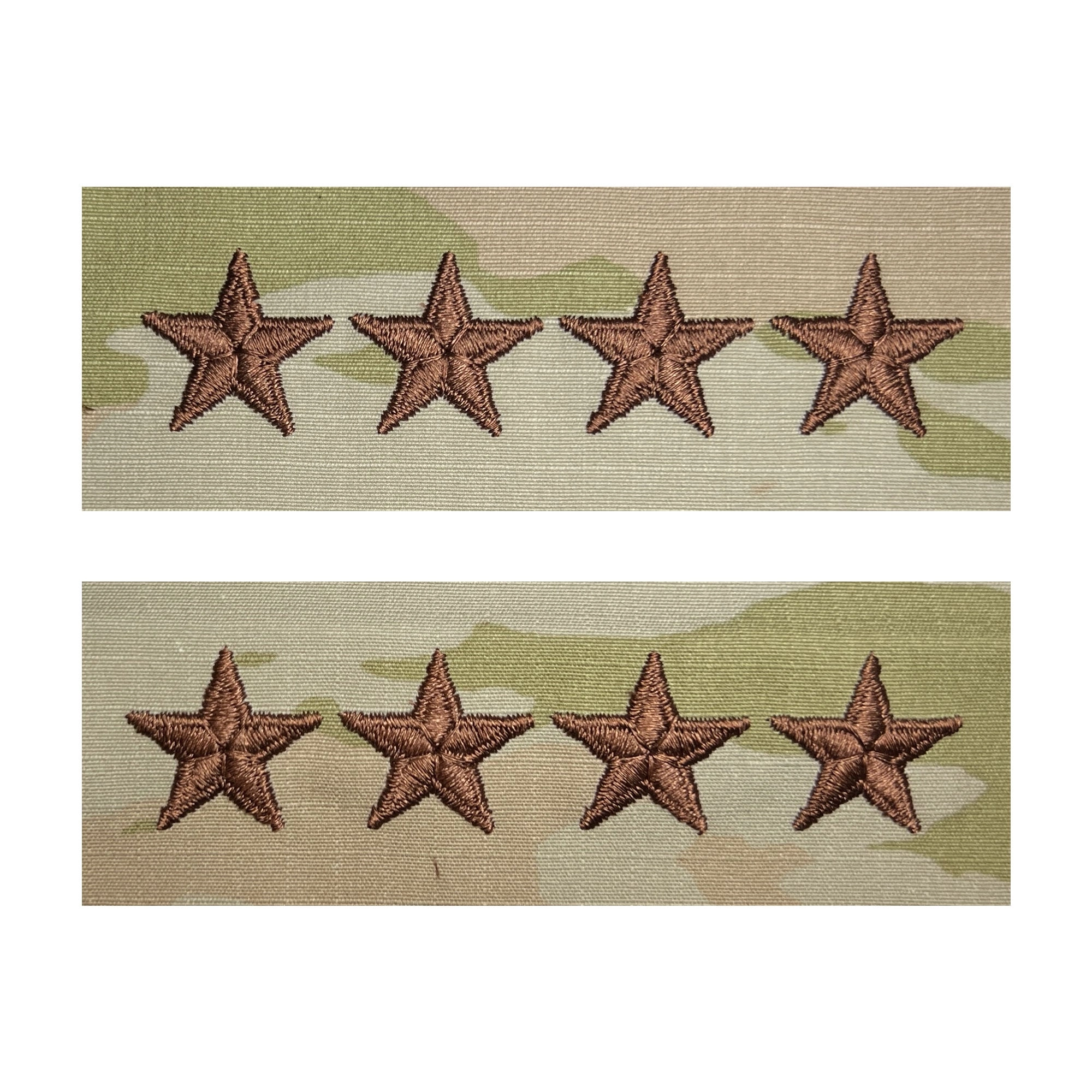 Picture of US Air Force Officer Rank Embroidered Ocp Sew On Officer Rank Cap Device 4 Star General