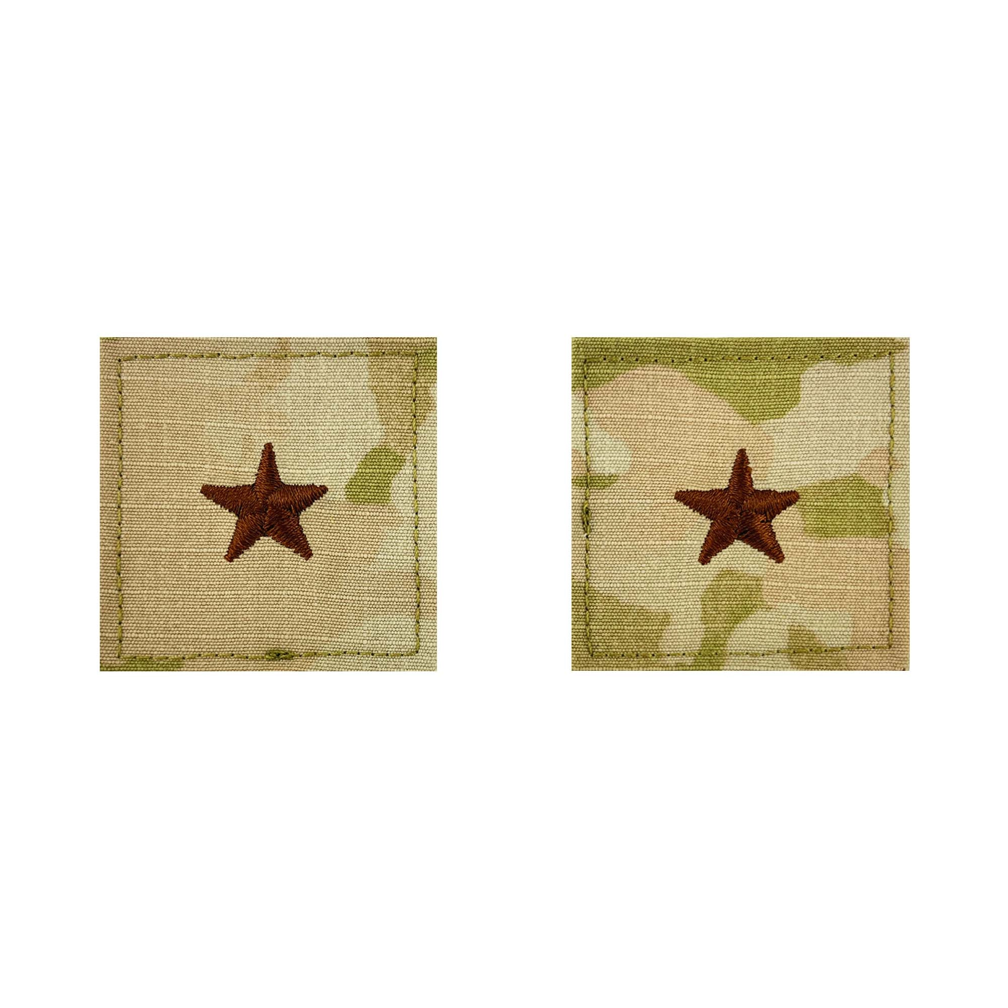 Picture of US Air Force Officer Rank Embroidered Ocp with Hook Officer Rank Insignia Brigadier General