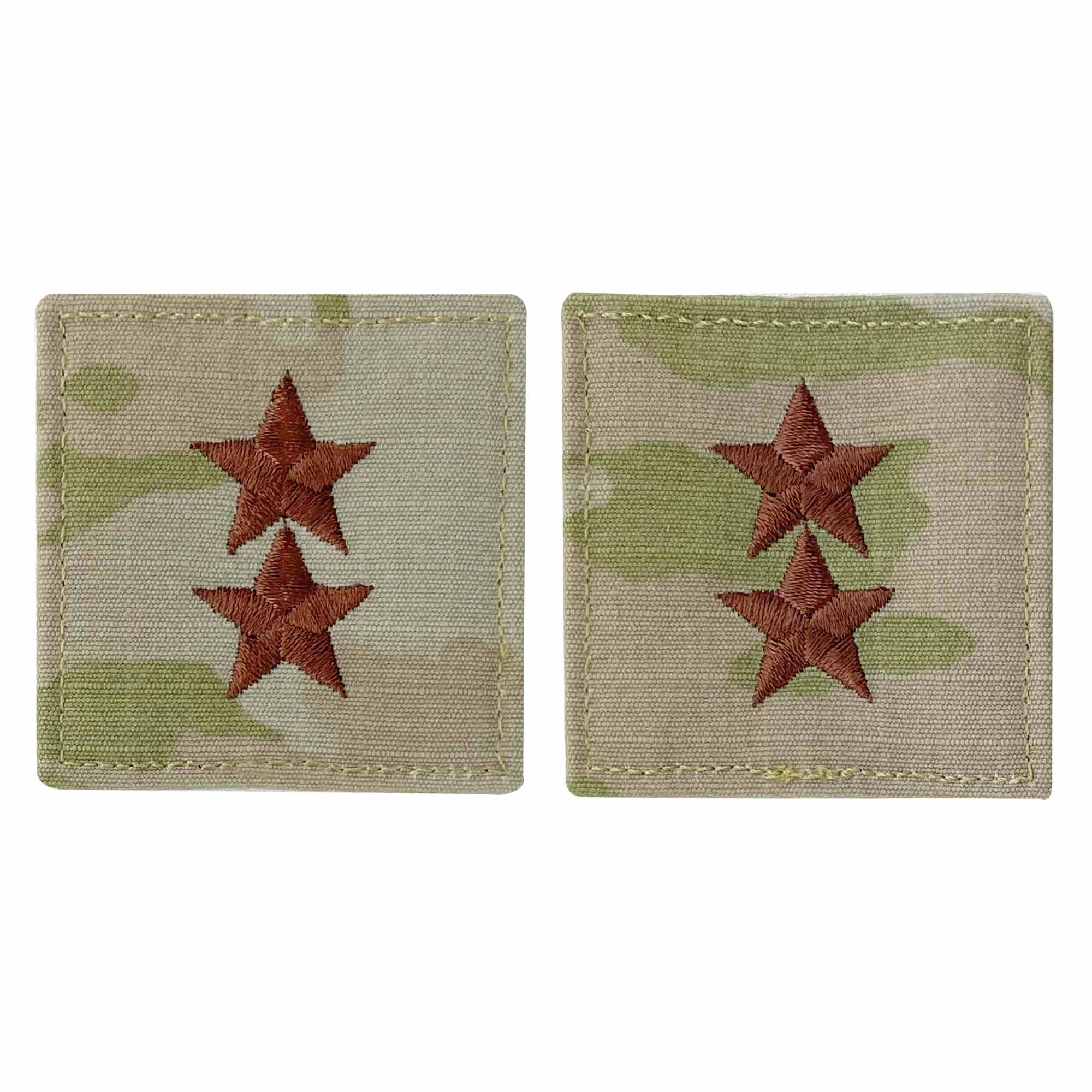 Picture of US Air Force Officer Rank Embroidered Ocp with Hook Officer Rank Insignia Major General