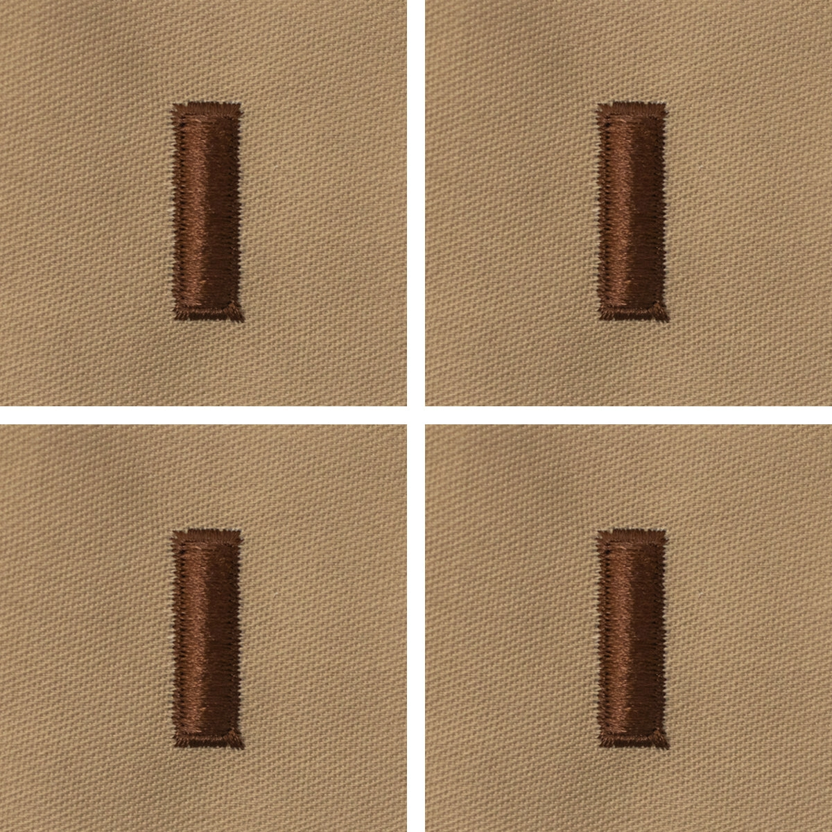 Picture of US Air Force Officer Rank Embroidered Rank 2Nd Lieutenant: Desert Sand