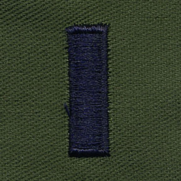 Picture of US Air Force Officer Rank Embroidered Rank First Lieutenant: Subdued Fatigue