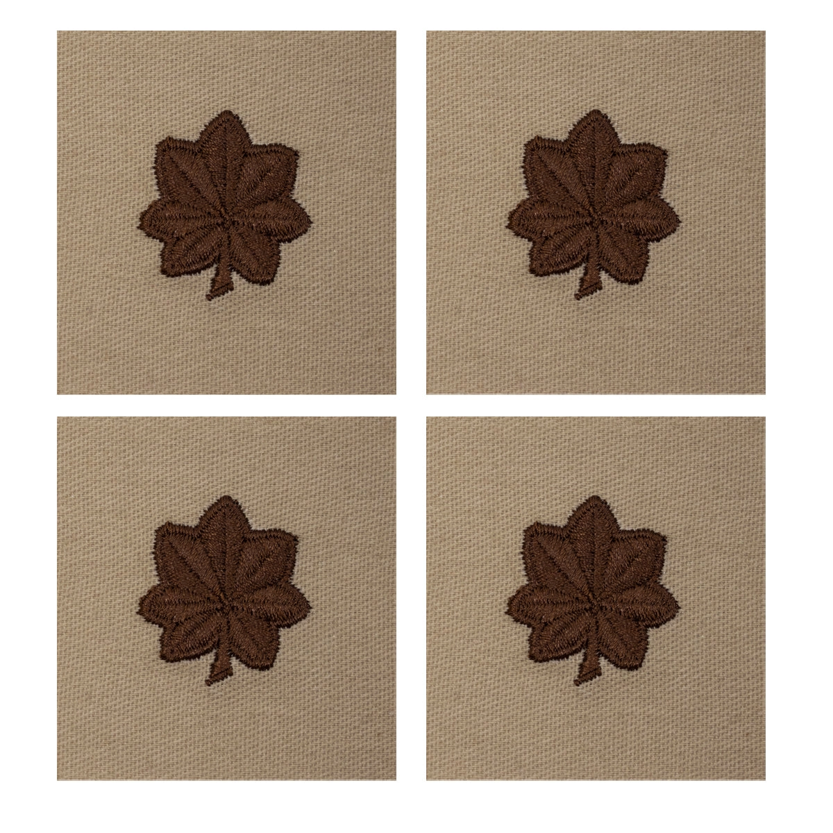 Picture of US Air Force Officer Rank Embroidered Rank Major: Desert Sand