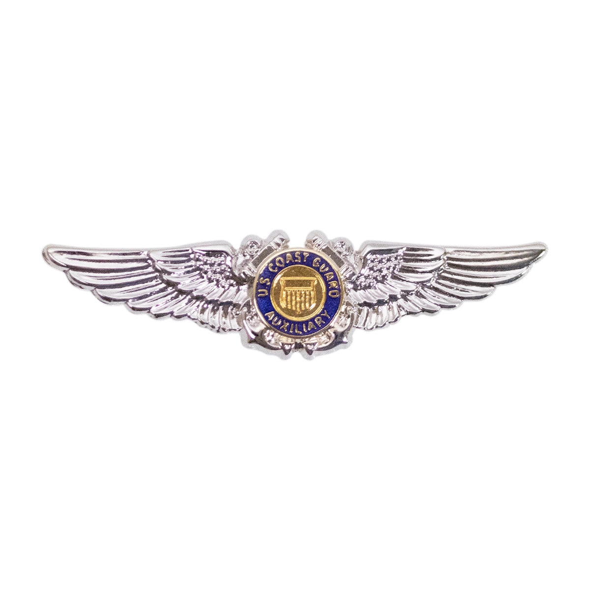 Picture of US Coast Guard Auxiliary Badges Auxiliary Aviator Wings: Miniature