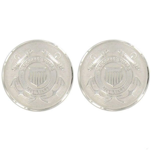 Picture of US Coast Guard Auxiliary Buttons Auxiliary Buttonscap Buttons Screw Back