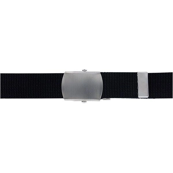 Picture of US Coast Guard Auxiliary Officer Rank Auxiliary Cotton Web with Satin Silver Buckle and Tip