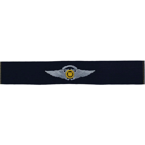 Picture of US Coast Guard Auxiliary Officer Rank Auxiliary Embroidered Air Crew Wings: Ripstop Fabric