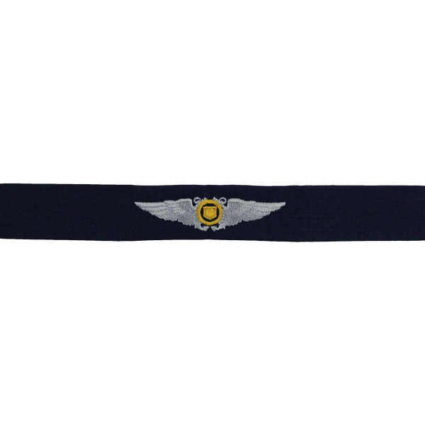 Picture of US Coast Guard Auxiliary Officer Rank Auxiliary Embroidered Aviator Wings: Ripstop Fabric