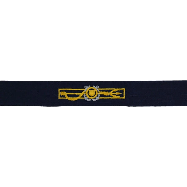 Picture of US Coast Guard Auxiliary Officer Rank Auxiliary Embroidered Marine Safety: Ripstop Fabric