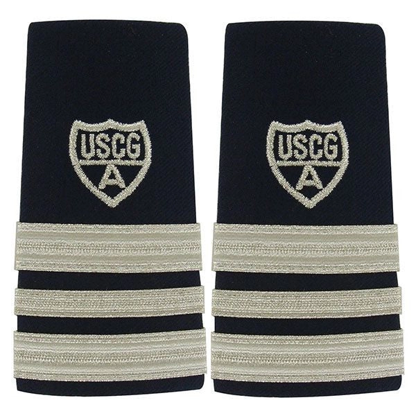 Picture of US Coast Guard Auxiliary Officer Rank Auxiliary Enhanced Shoulder Boarddivision Vice Commander