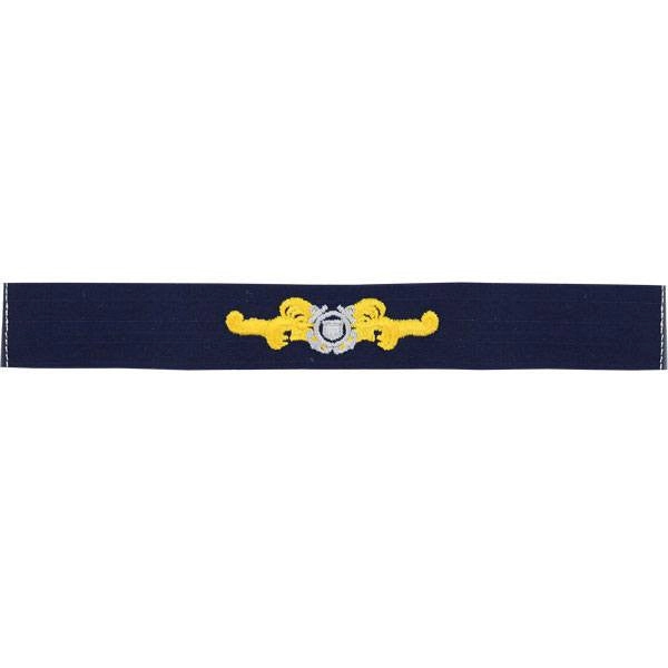 Picture of US Coast Guard Auxiliary Rating Badges Auxiliary Embroidered Cutterman: Ripstop Fabric