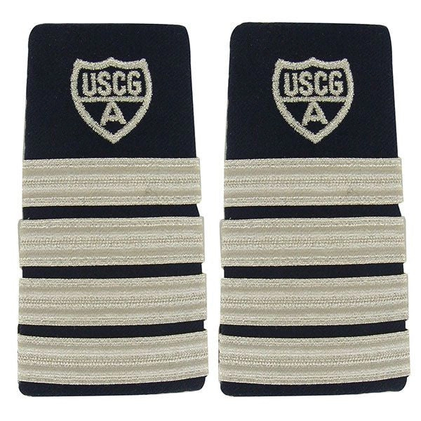 Picture of US Coast Guard Auxiliary Shoulder Boards Auxiliary Enhanced Shoulder Boarddistrict Capt and District Chief Of Staff