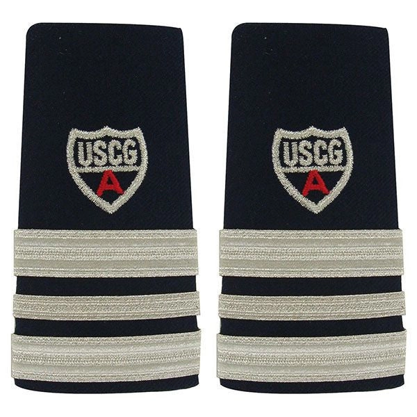 Picture of US Coast Guard Auxiliary Shoulder Boards Auxiliary Enhanced Shoulder Boarddso Bc and D-Aa