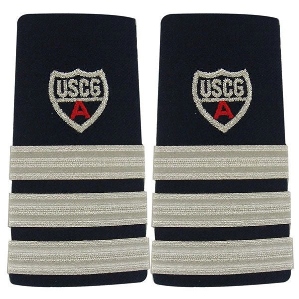 Picture of US Coast Guard Auxiliary Shoulder Boards Auxiliary Enhanced Shoulder Boarddvc and Ddo