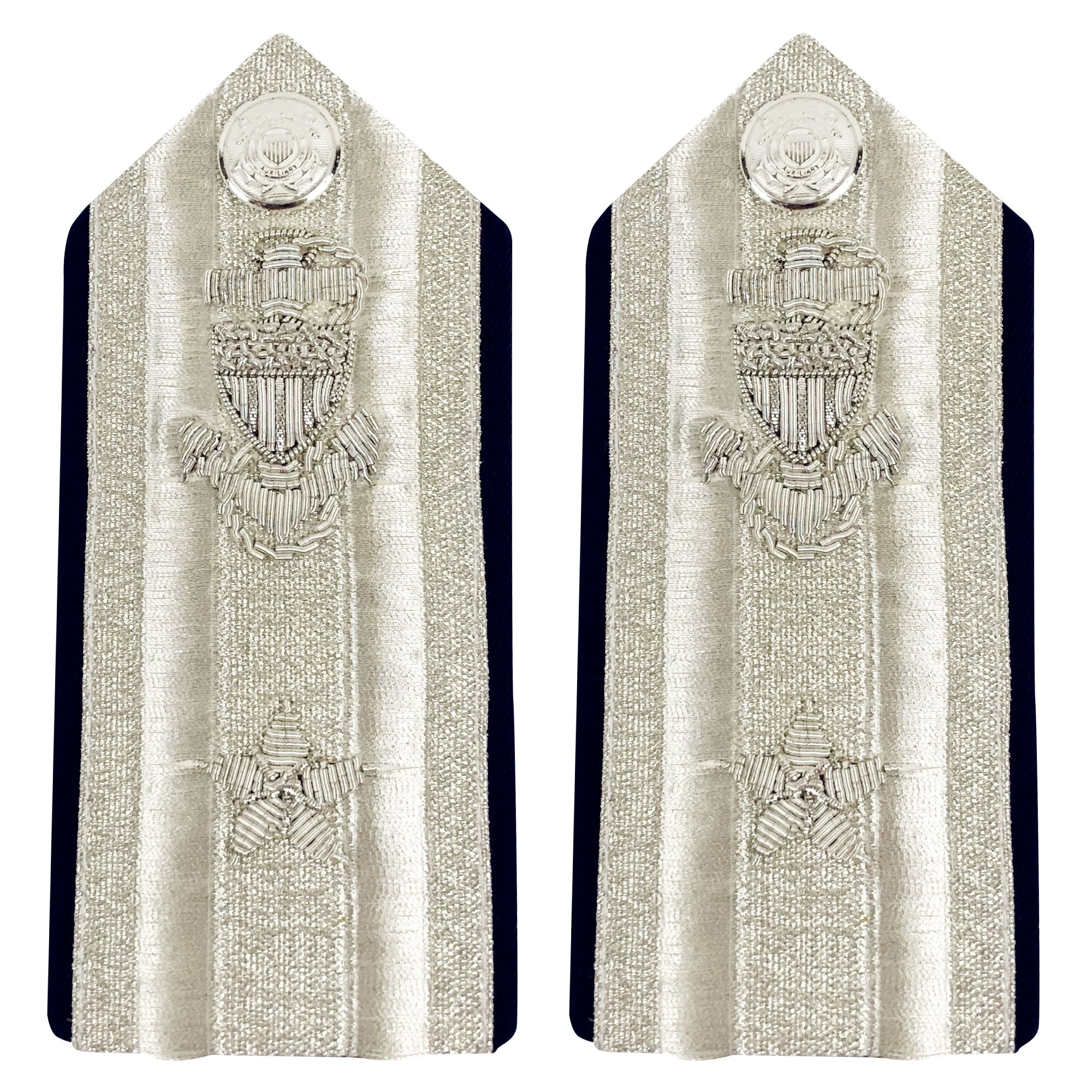 Picture of US Coast Guard Auxiliary Shoulder Boards Auxiliary Shoulder Boarddco 1 Star: Female