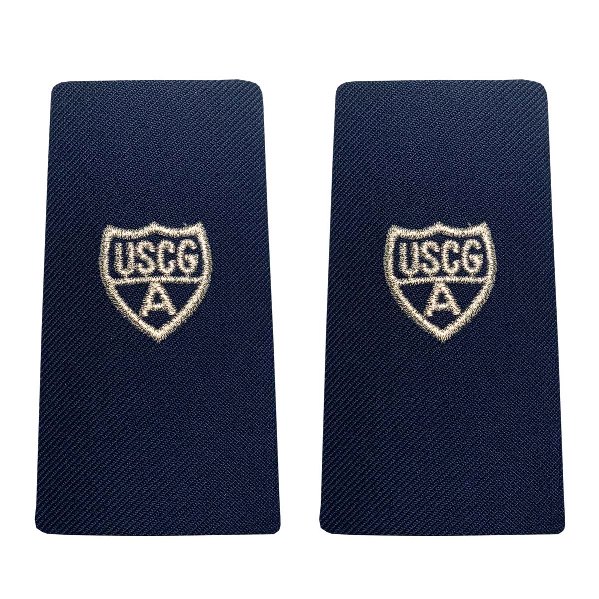 Picture of US Coast Guard Auxiliary Shoulder Boards Auxiliary Shoulder Boardenhanced Member: Silver A: Female