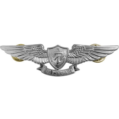 Picture of US Navy Badges Aviation Warfare Specialist: Regulation Size Mirror Finish