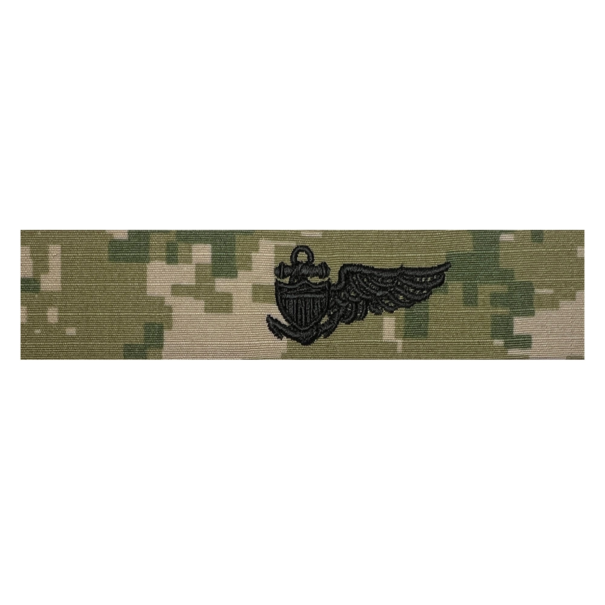 Picture of US Navy Badges Embroidered Balloon Pilot: Woodland Digital Nwuiii