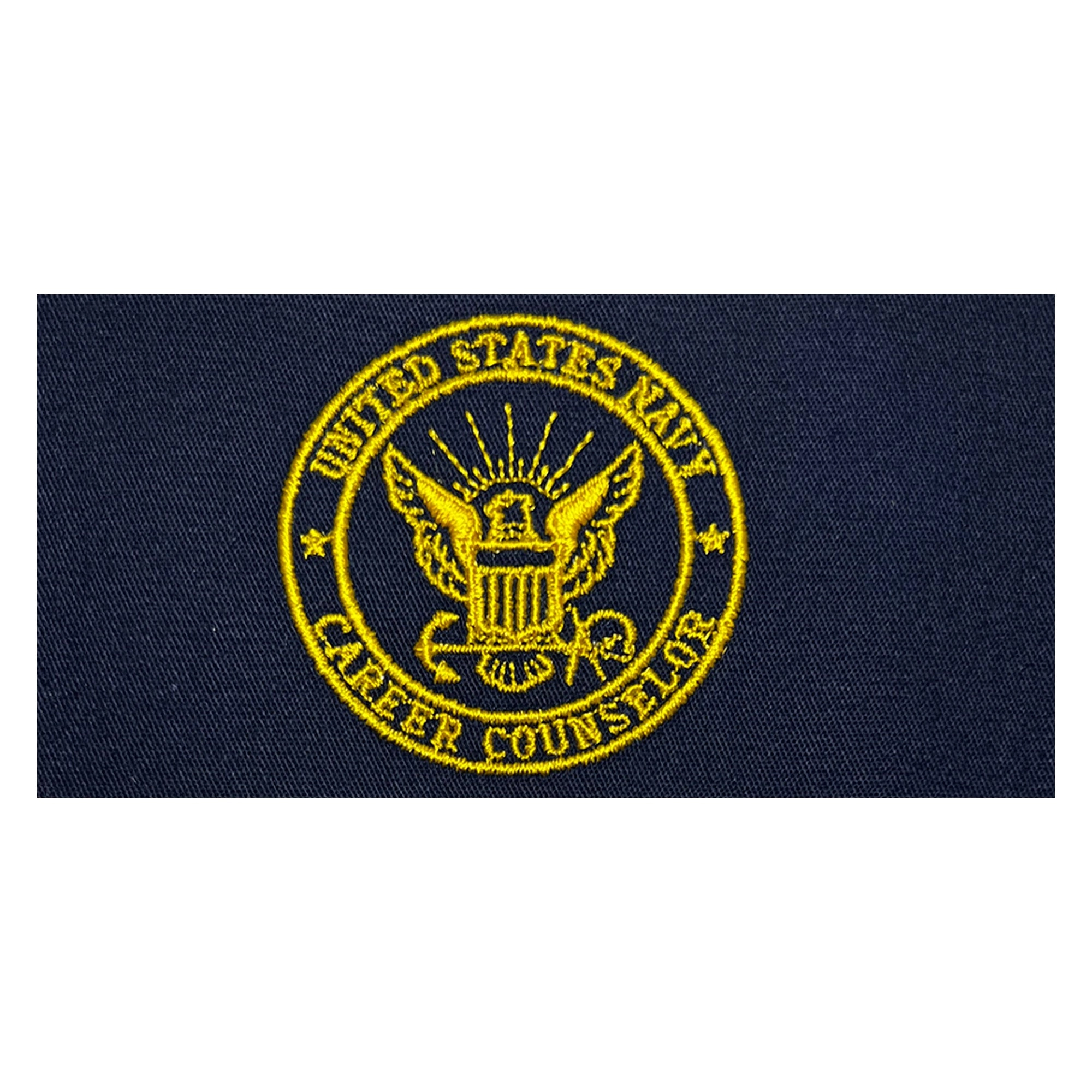 Picture of US Navy Badges Embroidered Career Counselor: Embroidered On Coverall