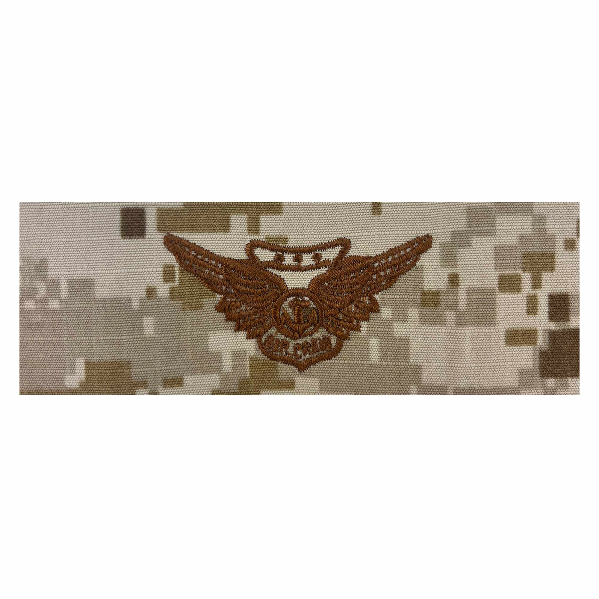 Picture of US Navy Badges Embroidered Combat Aircrew: Desert Digital