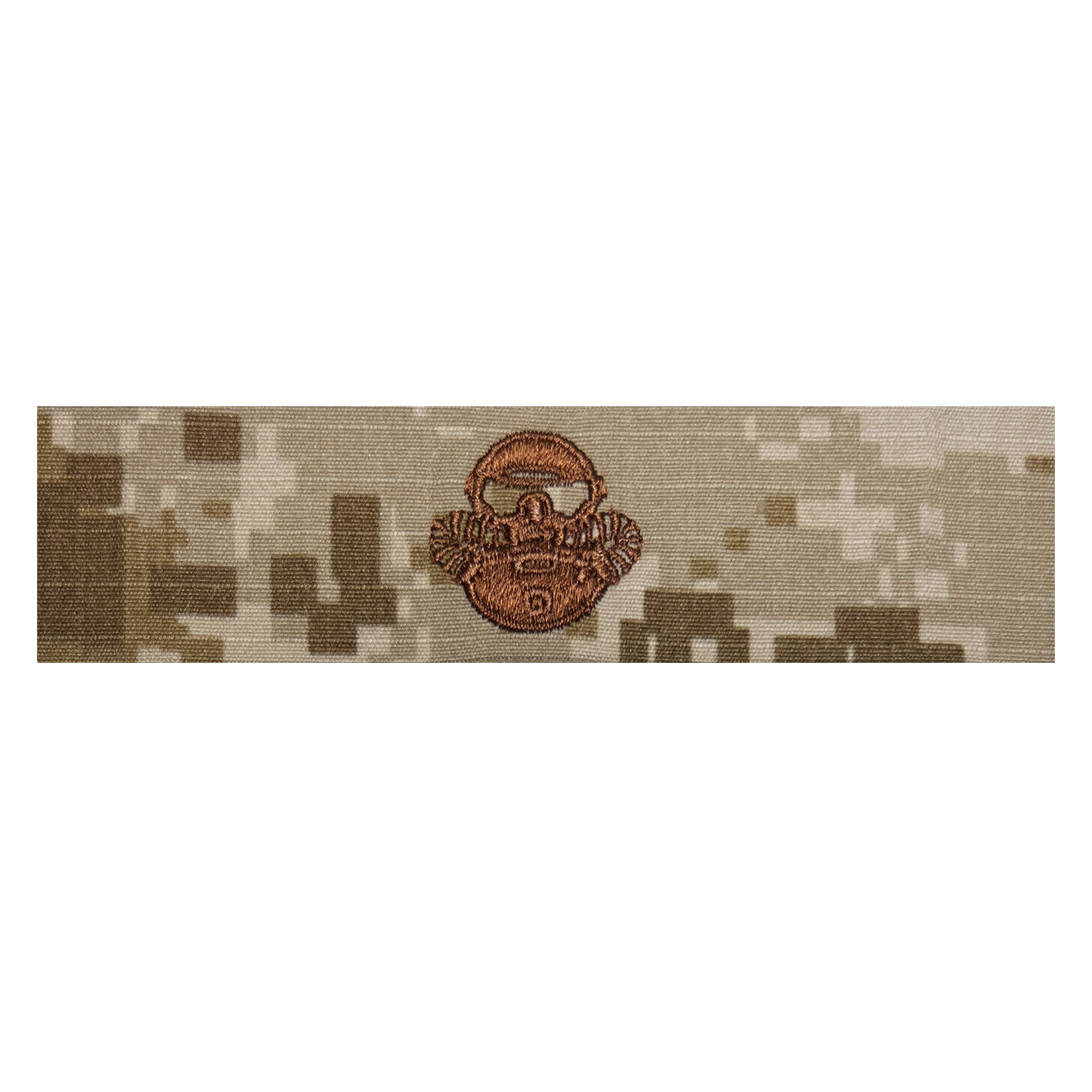 Picture of US Navy Badges Embroidered Combatant Diver: Desert Digital