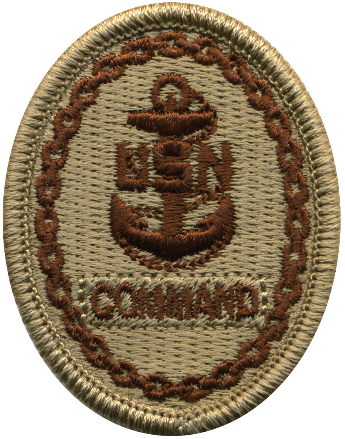 Picture of US Navy Badges Embroidered Command E-7: Desert Digital