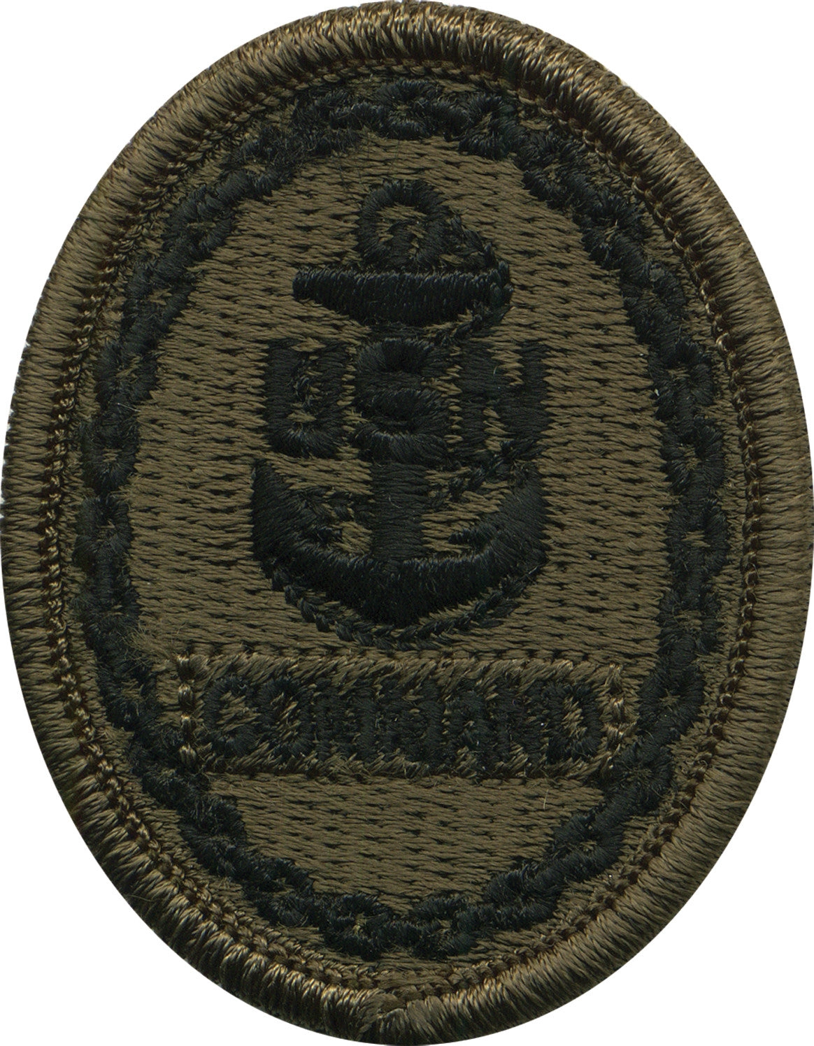 Picture of US Navy Badges Embroidered Command E-7: Woodland Digital
