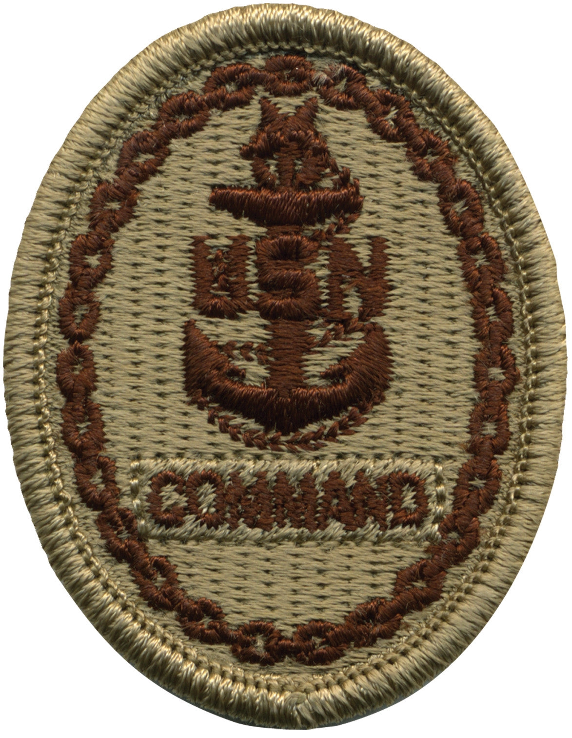Picture of US Navy Badges Embroidered Command E-8: Desert Digital