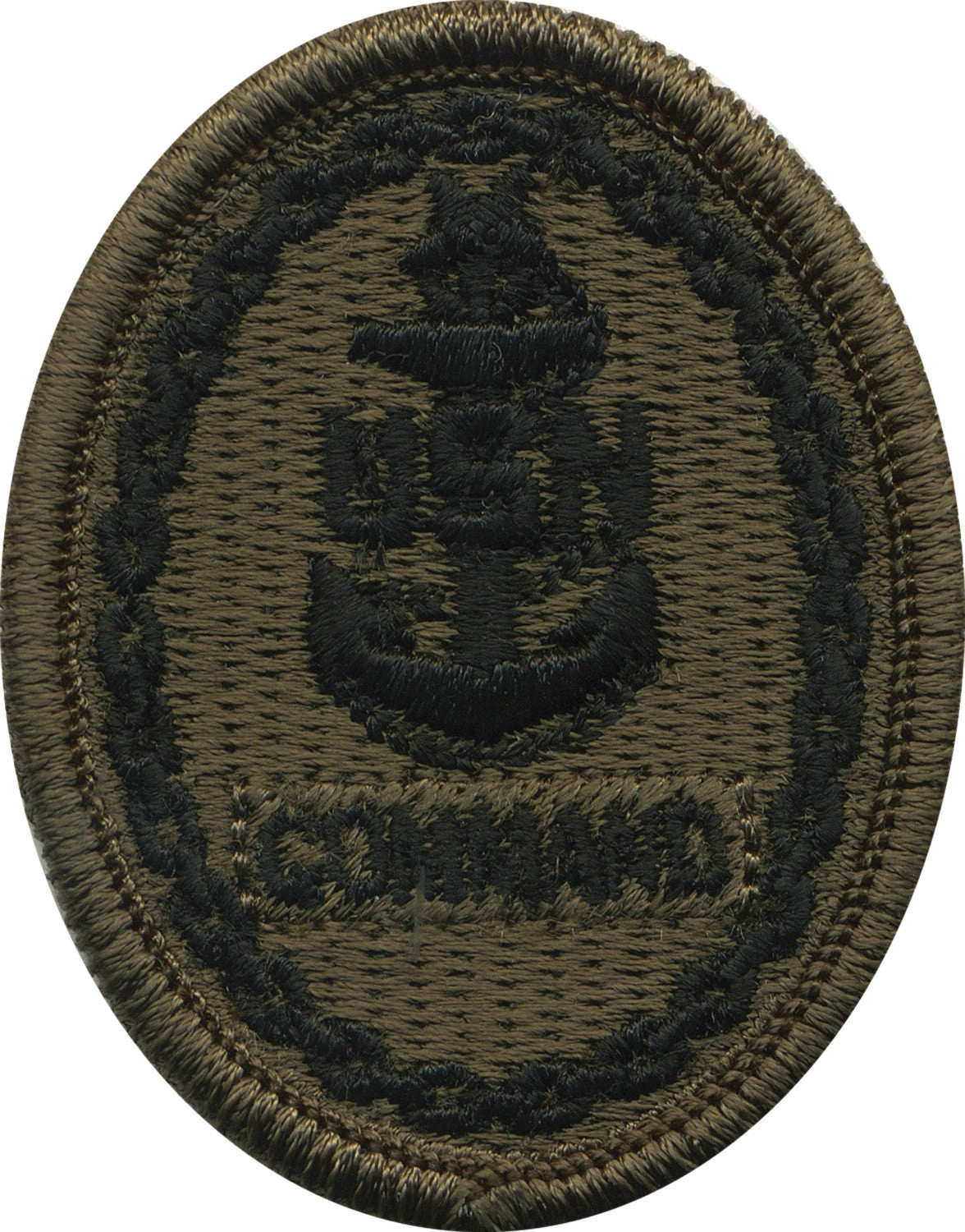 Picture of US Navy Badges Embroidered Command E-8: Woodland Digital