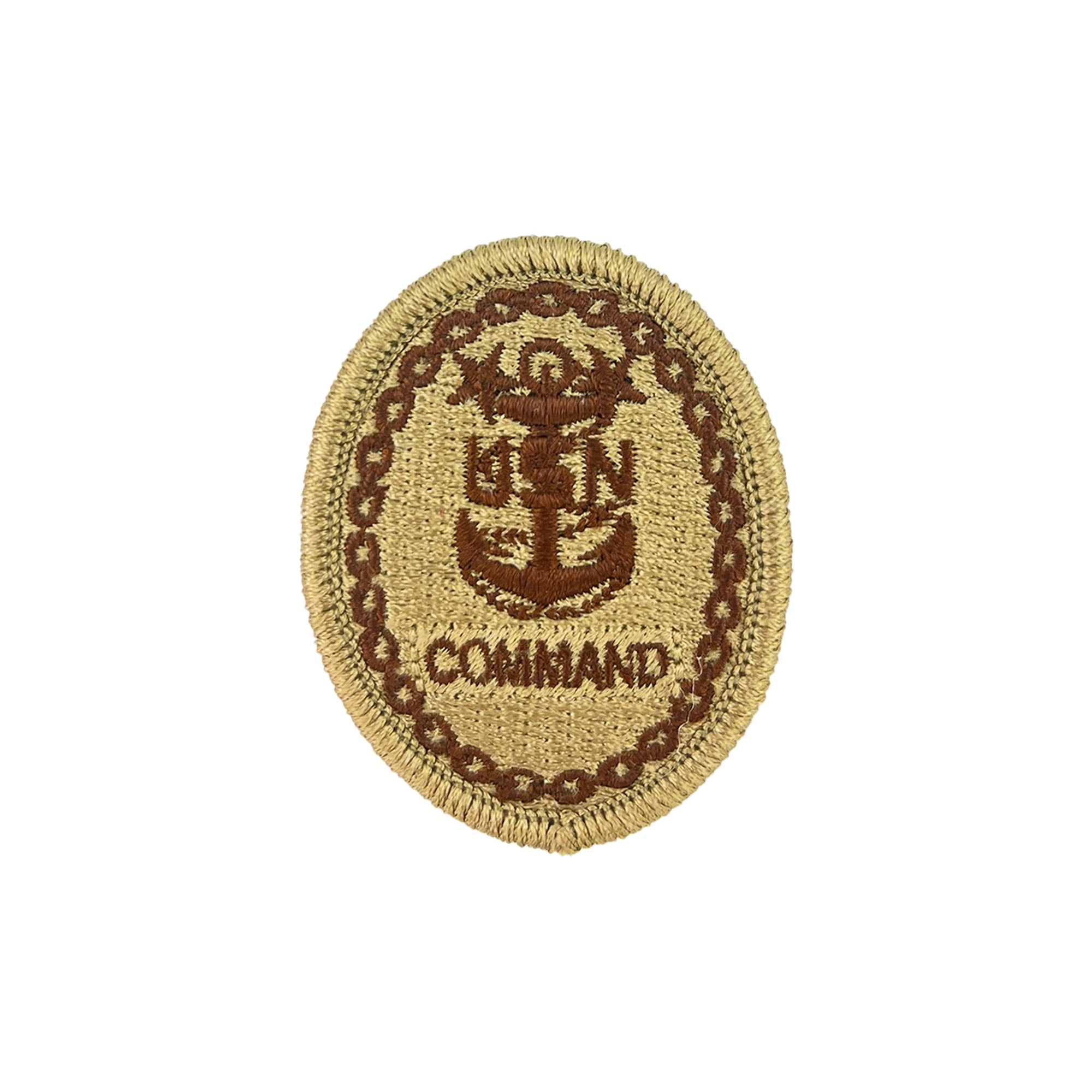 Picture of US Navy Badges Embroidered Command E-9: Desert Digital