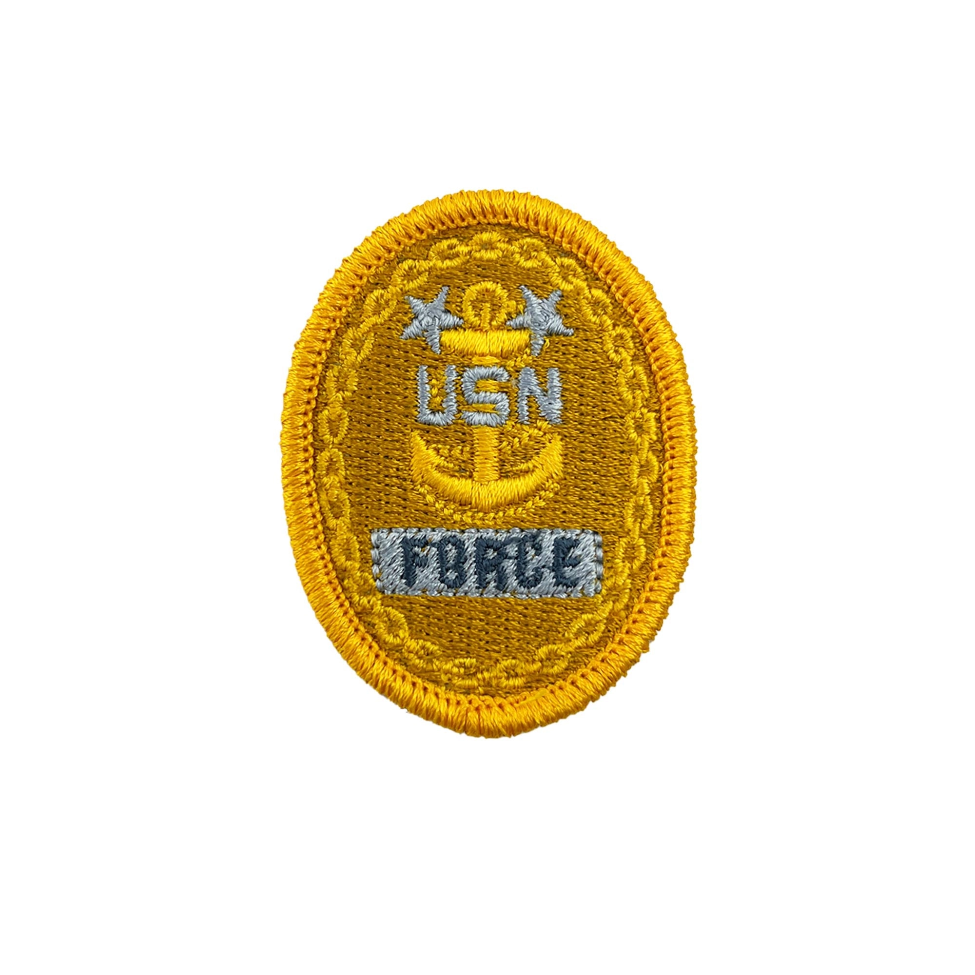 Picture of US Navy Badges Embroidered E9 Force: Embroidered On Coverall